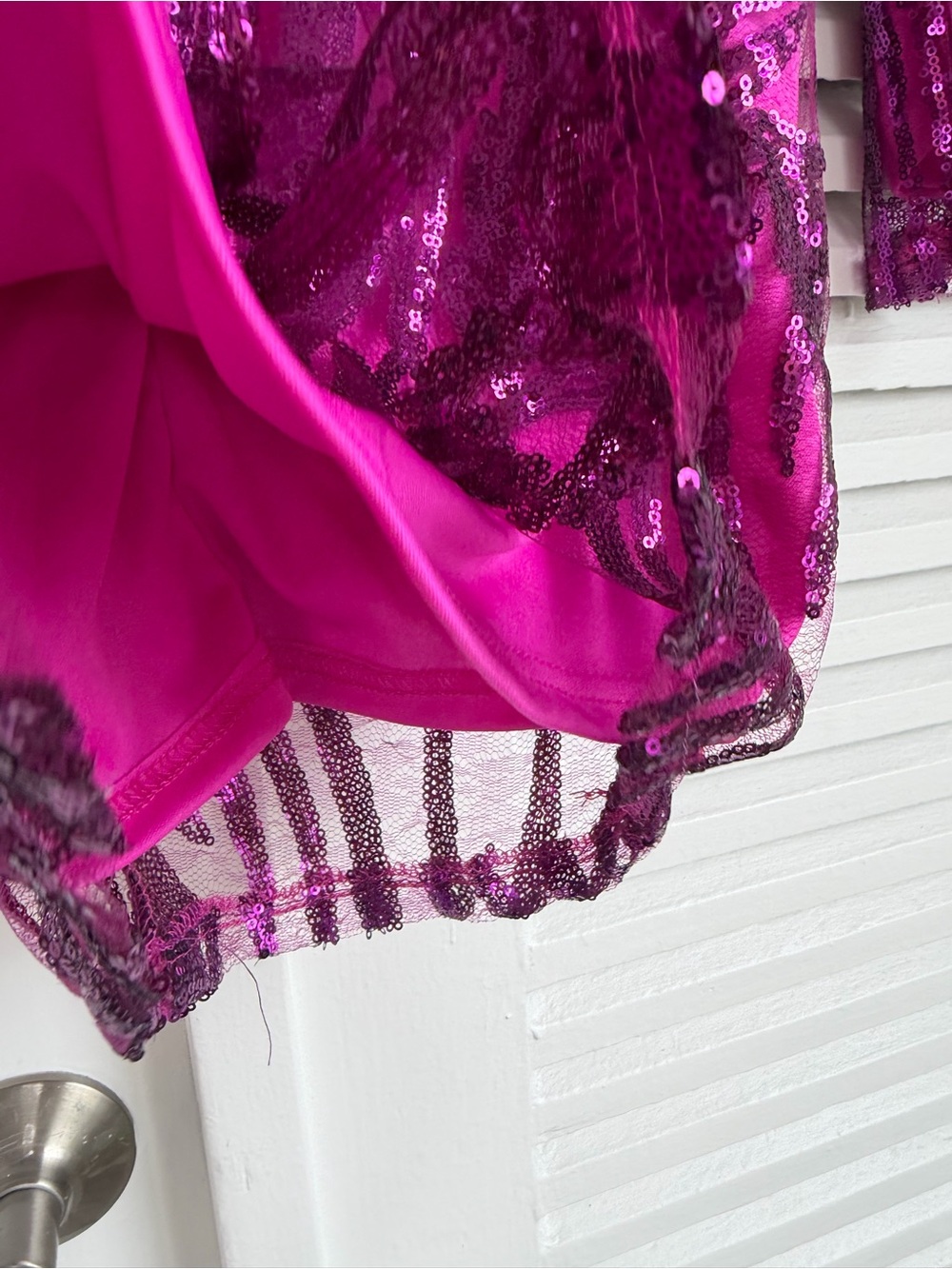 Boohoo Hot Pink Sequin Mini Dress - Picture 6 of 9